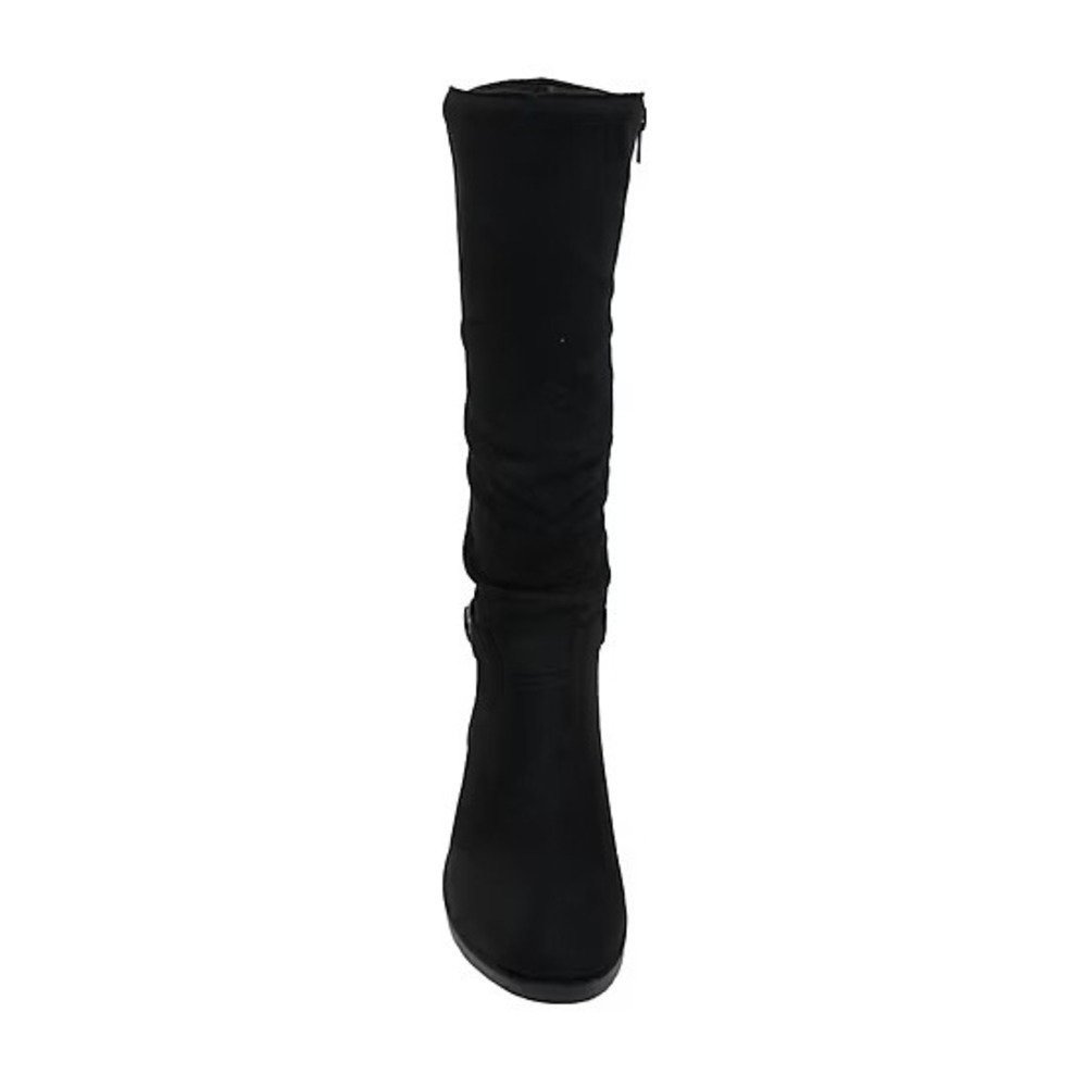 Pop Womens Chambers Black Slouch Flat Heel Knee High Boots Size 9.5 NWT - Picture 6 of 6